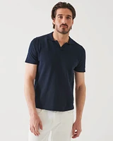 Mercerized Open Polo