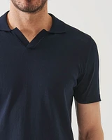 Mercerized Open Polo