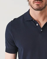 Mercerized Button Polo