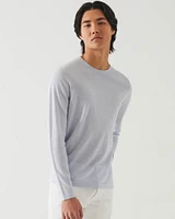 Cotton Cupro Crewneck