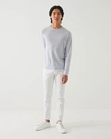 Cotton Cupro Crewneck