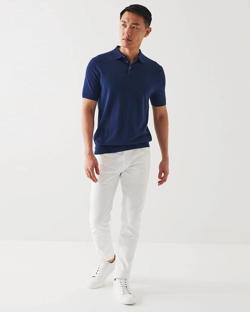 Short Sleeve 3 Button Polo