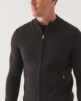Double Face full Zip Sweater