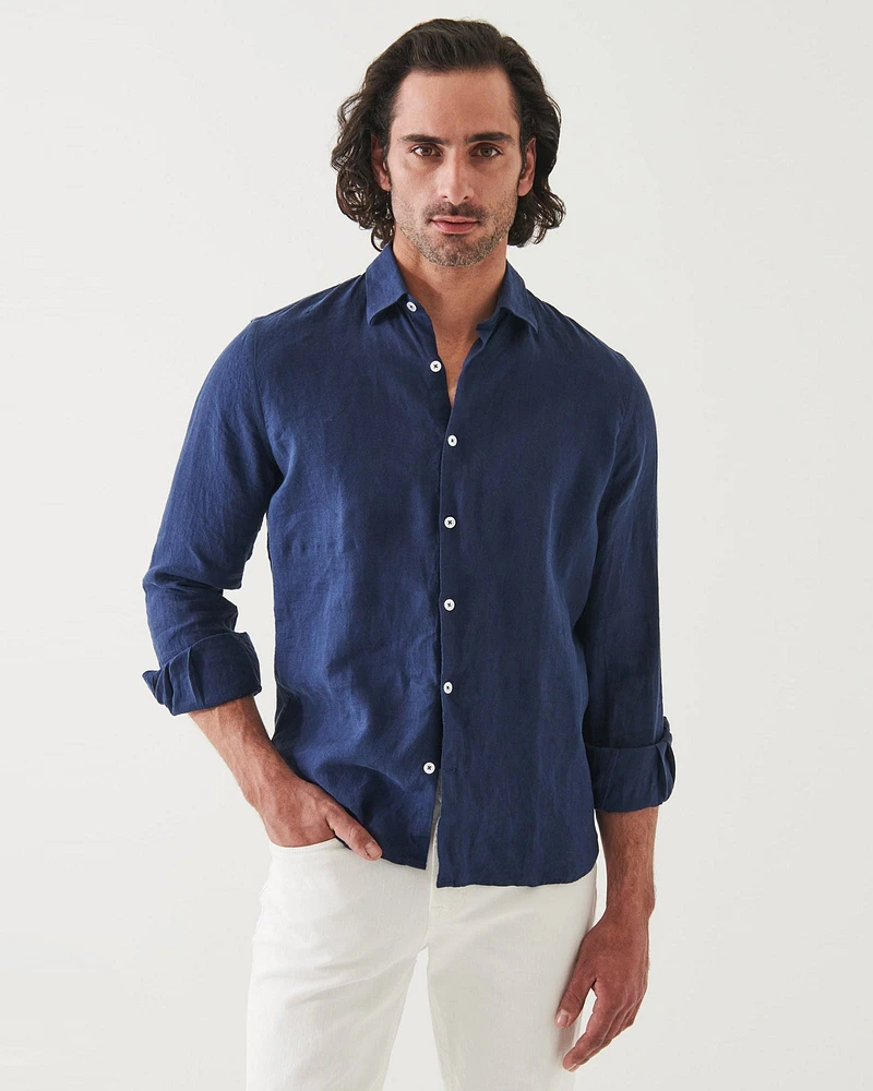 Linen Chambray Shirt