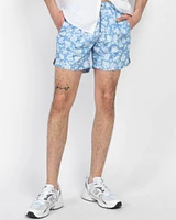 Palm Print Swim Shorts