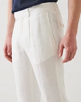 Drawstring Linen Pants