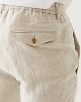 Drawstring Linen Pants