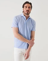 Pima Stretch Printed Polo