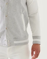 French Terry Varsity Jacket