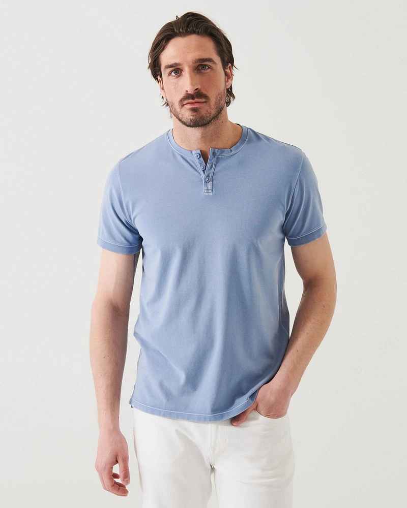 Vintage Wash Henley