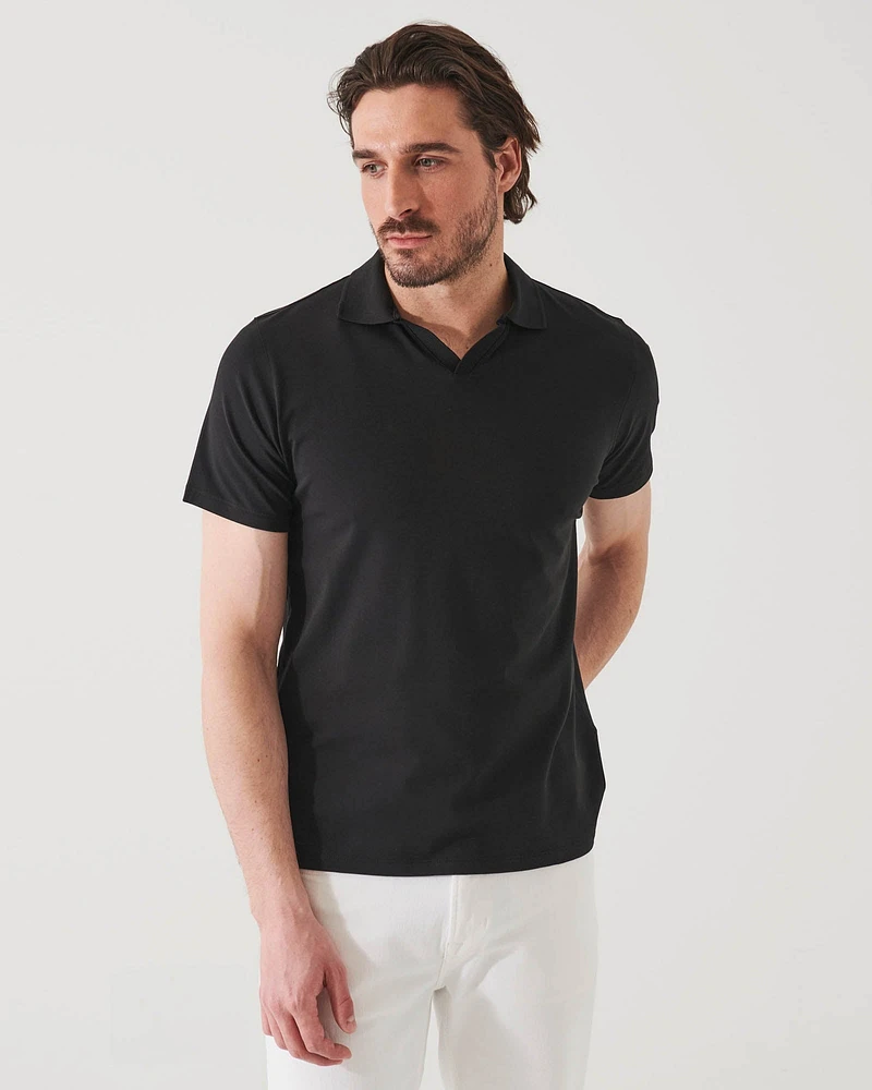 Iconic Short Sleeve Open Polo