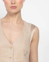 Ivy Linen Vest