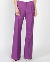 Wide Leg Pintuck Pants