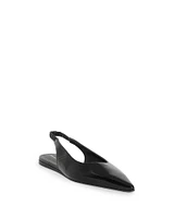 Spike Slingback Flats