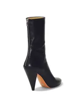 Cone Ankle Boots