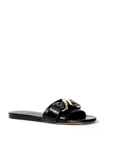 Monogram Slide Sandals