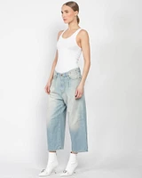 Crop Wide Leg Jeans