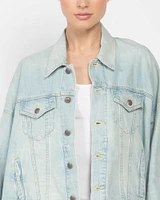 Oversized Trucker Denim Jacket