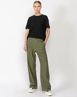 Wide Leg Utility Pants