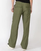 Wide Leg Utility Pants