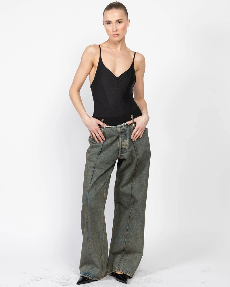 Elasticated Waist Jeans