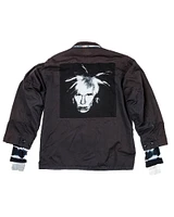 Black Warhol Shacket