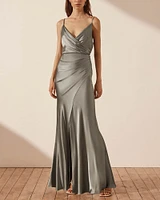 Draped Maxi Dress