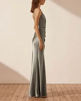 Draped Maxi Dress