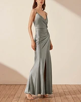 Draped Maxi Dress