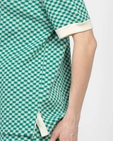 Dot Knit Boat Shirt