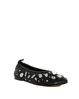 ID Ballet Flat With Gem Embellished