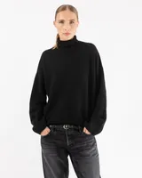 Suede Sweater