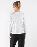 Shrunken Henley T-Shirt