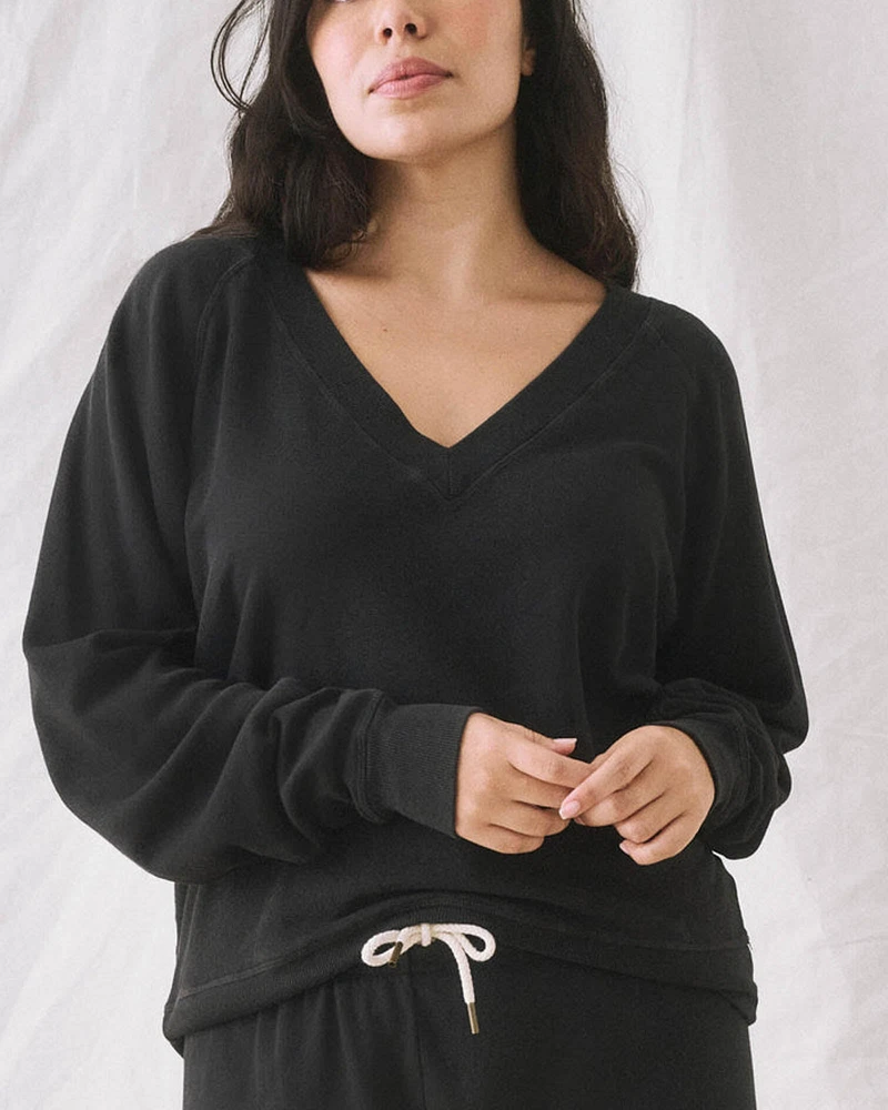 V-Neck Sweatshirt