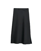 Isla Midi Satin Skirt