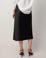 Isla Midi Satin Skirt