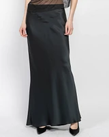 Bias Maxi Skirt