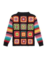 Granny Square Crochet Sweater