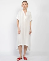 Short Sleeve Caftan Dress