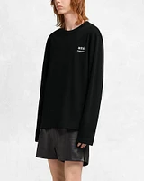 Chest Logo Long Sleeve Top