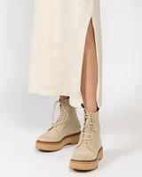 Suede Single Stack Boots