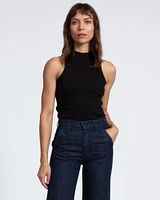 Mock Neck Tank Top