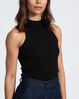 Mock Neck Tank Top