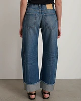 Relaxed Cuff Lasso Jeans