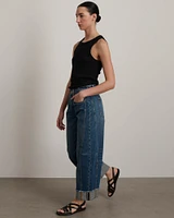 Relaxed Cuff Lasso Jeans