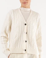 Cable Cardigan