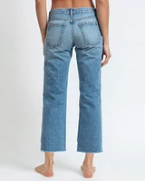 Low Rise Straight Denim