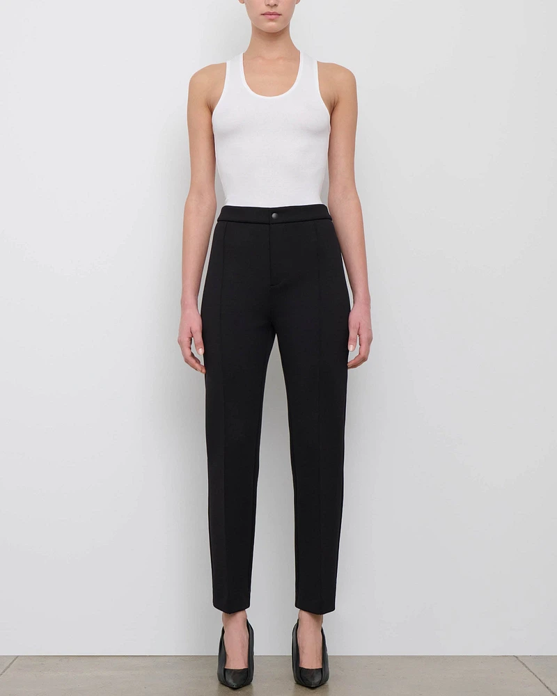 Bonded Slim Trousers