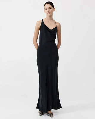 Asymmetrical Drape Dress