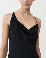 Asymmetrical Drape Dress